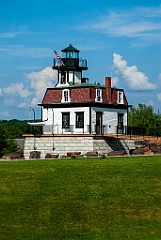 Colchester Reef Light on Grounds of Shelburne Museum